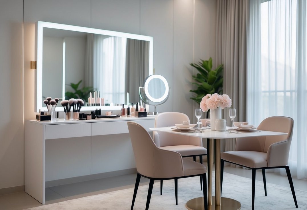 Sådan skaber du den perfekte makeupstation med det rette spisesæt Sådan skaber du den perfekte makeupstation med det rette spisesæt